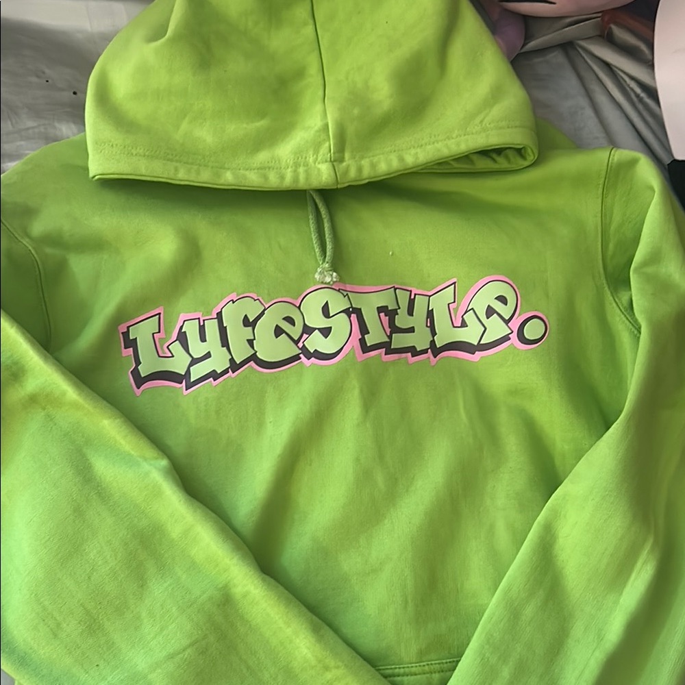 LYFESTYLE WOMENS Green Hoodie